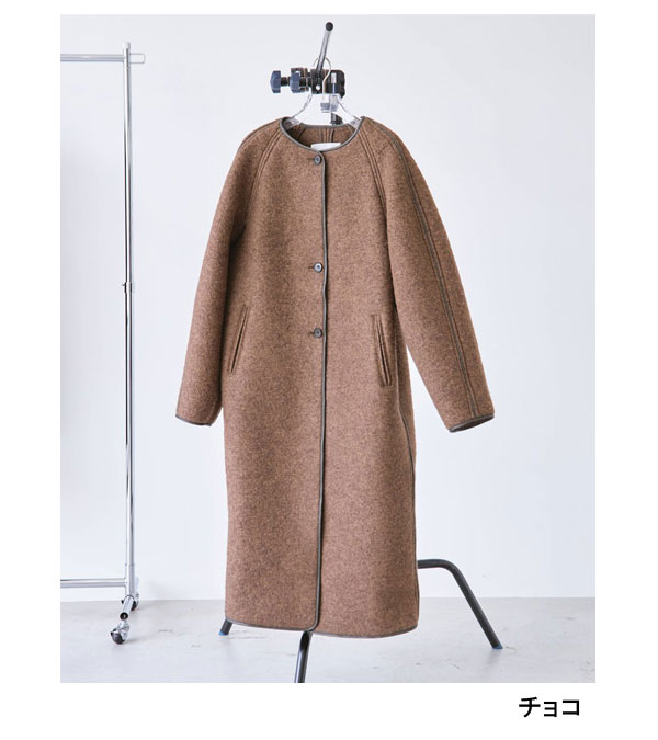 20%OFF！ウールジャージーコート Wool Jersey Coat《セール商品につき ...