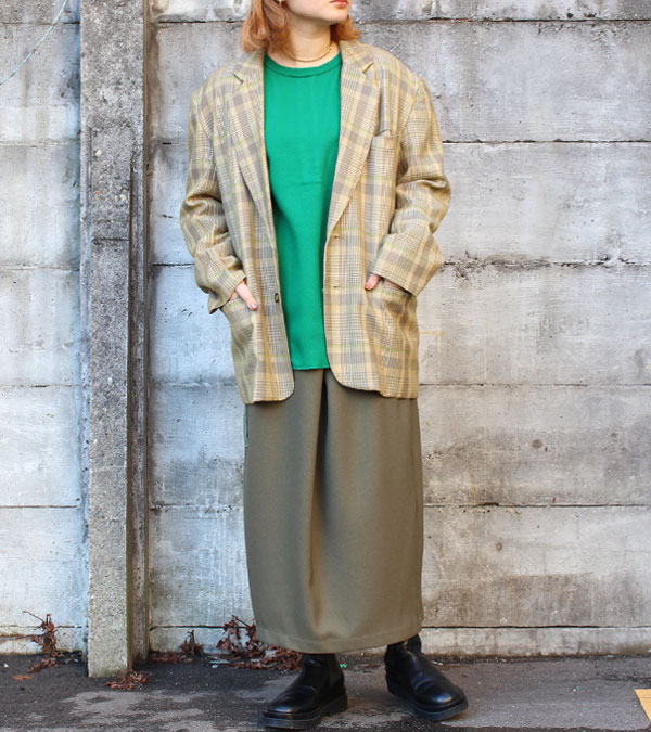30%OFF！チェックオーバージャケット Check Over Jacket《セール商品 