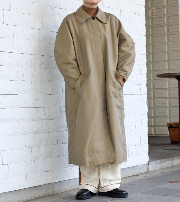 サテンツイルコート Satin Twill Coat/TODAYFUL/トゥデイフル