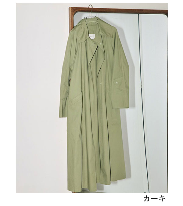 30%OFF！タックオーバートレンチコート Tuck Over Trenchcoat《セール