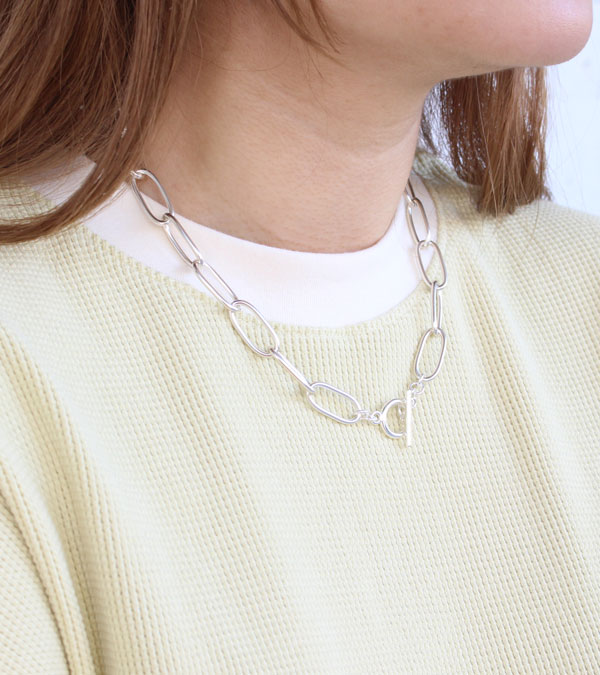 TODAYFUL Oval Chain Necklace (Silver925) | cranio-gindl.at