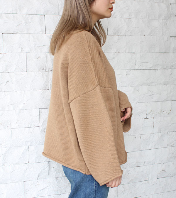 %OFF！ボートネックオーバーニット Boatneck Over Knit《セール商品
