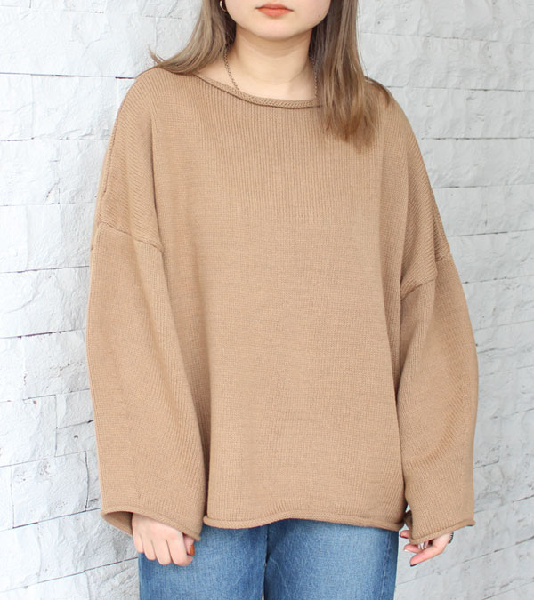 ボートネックオーバーニット Boatneck Over Knit/TODAYFUL/トゥデイフル