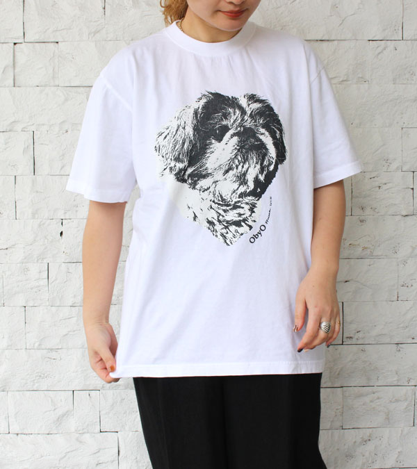 画像1: 30%OFF！プリントショートスリーブティー(テト)　ObyO print short sleeve tee(TETO）《セール商品につき返品不可》