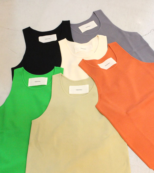 画像1: ハイゲージニットタンクトップ　Highgauge Knit Tanktop