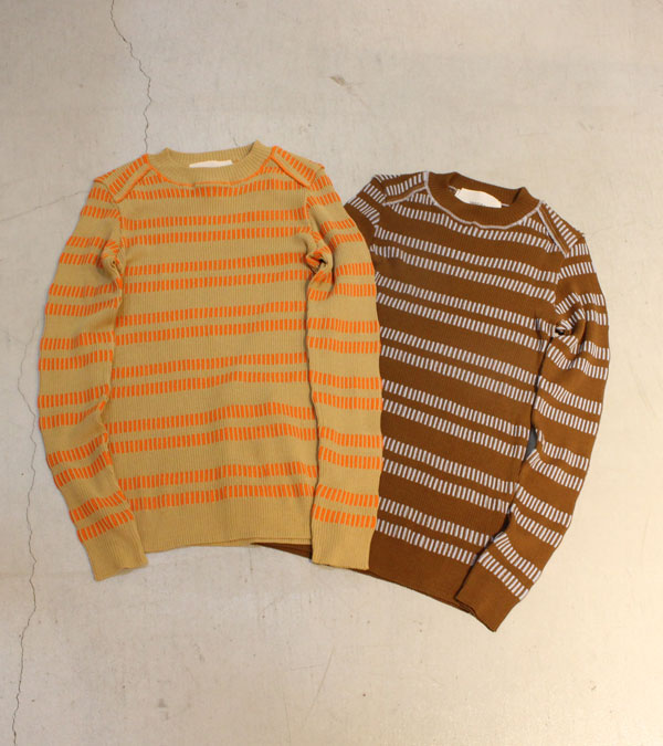 画像1: 20%OFF！ボーダークルーネックトップス　Border Crewneck Tops《セール商品につき返品不可》