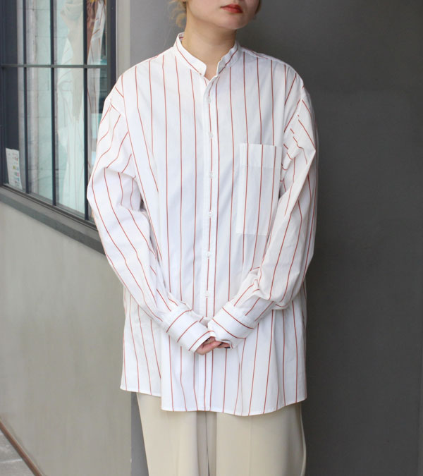 ストライプオーバーシャツ Stripe Over Shirts/TODAYFUL/トゥデイフル