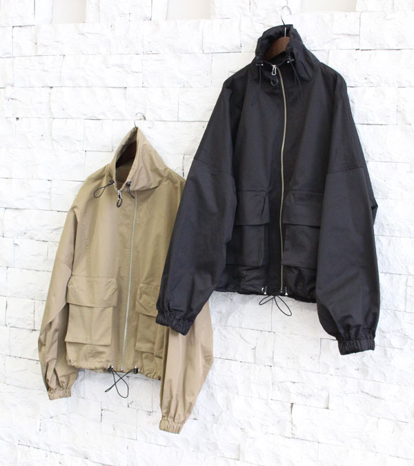 スタンドカラージップブルゾン Standcollar Zip Blouson/TODAYFUL