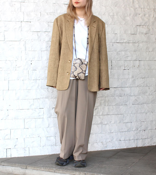 画像2: 40%OFF！ヘザータックトラウザー　Heather Tuck Trousers《セール商品につき返品不可》
