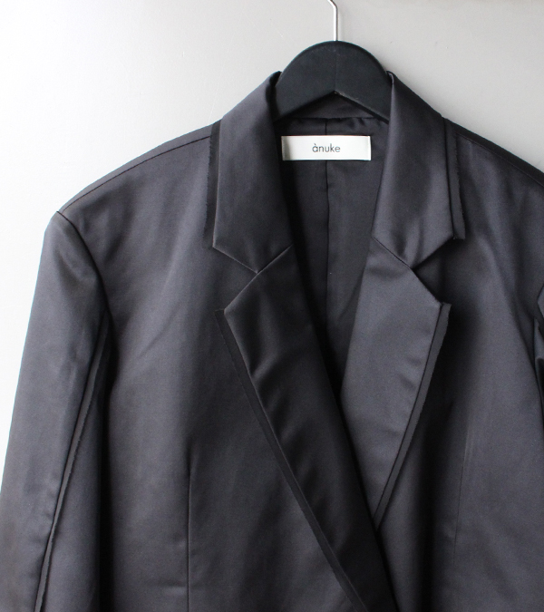 画像1: サテンスリットジャケット　Satin Slit Jacket