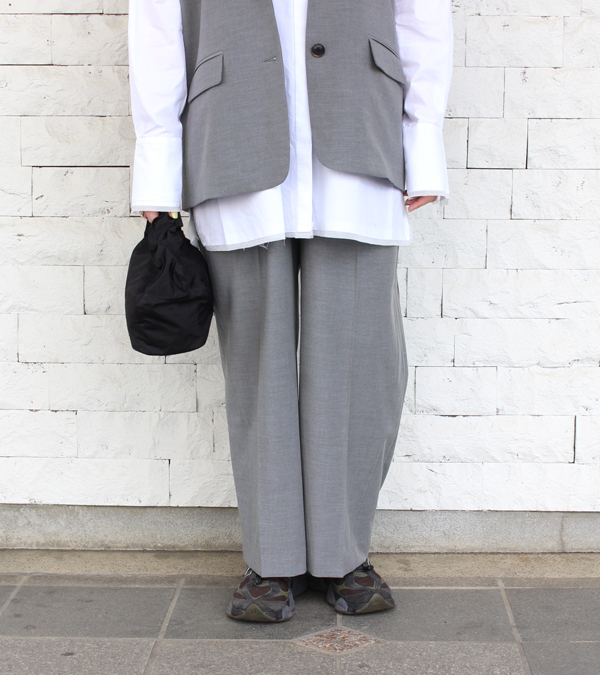 画像1: パネルワイドパンツ　Panel Wide Pants