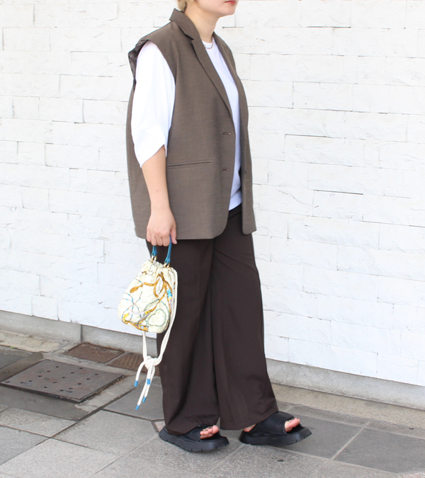 画像5: ピンタックワイドパンツ　Pintuck Wide Pants