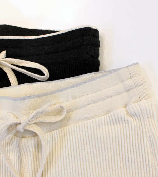 画像18: リブバイカーパンツ　Rib Biker Pants