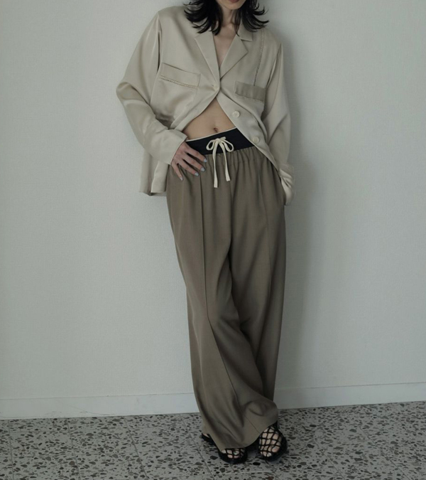 画像2: リブバイカーパンツ　Rib Biker Pants