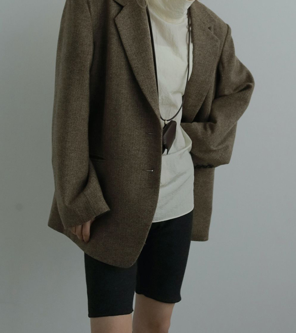 画像11: リブバイカーパンツ　Rib Biker Pants