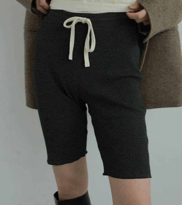 画像12: リブバイカーパンツ　Rib Biker Pants