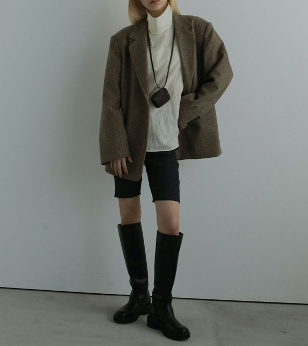 画像10: リブバイカーパンツ　Rib Biker Pants