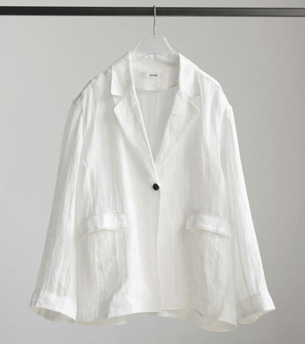 画像2: リネンシアージャケット Linen Sheer Jacket