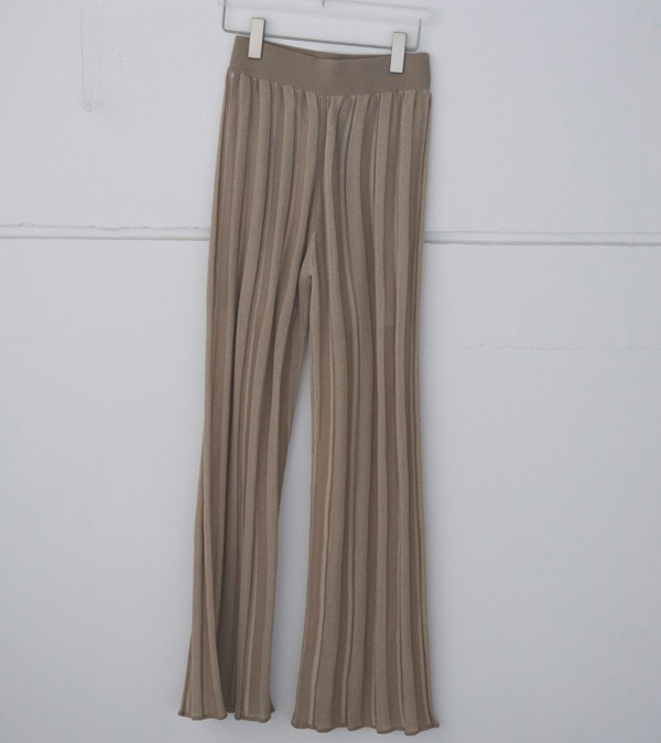 画像2: ストライプニットパンツ　Stripe Knit Pants