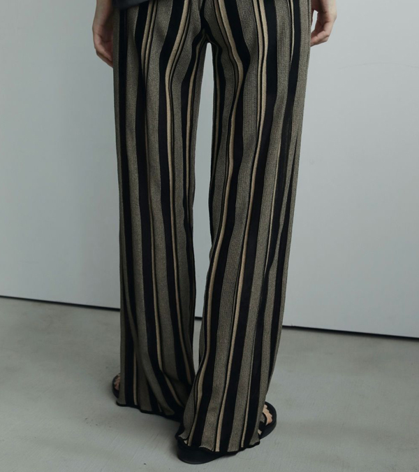 画像14: ストライプニットパンツ　Stripe Knit Pants