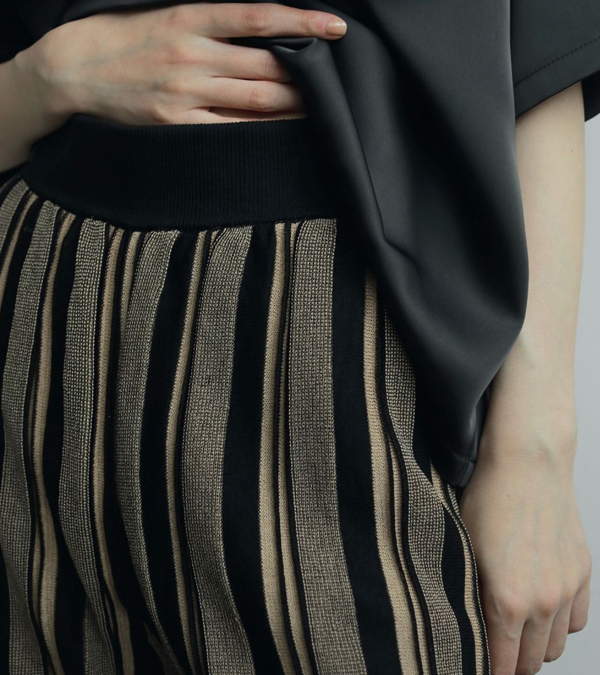 画像15: ストライプニットパンツ　Stripe Knit Pants