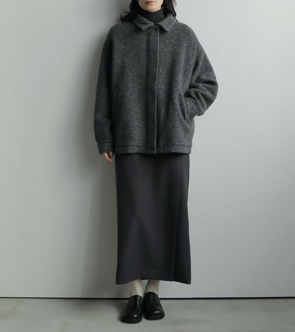 画像10: ヘザーストレッチミドルスカート　Heather Stretch Middleskirt