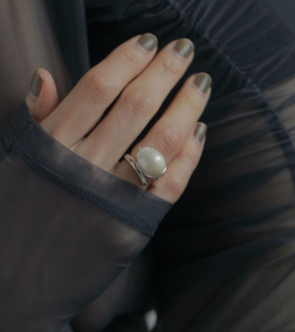 画像7: バロックパールリング　Baroque Pearl Ring