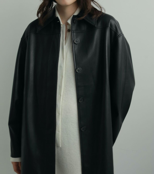 画像13: エコレザーオーバージャケット　Ecoleather Over Jacket