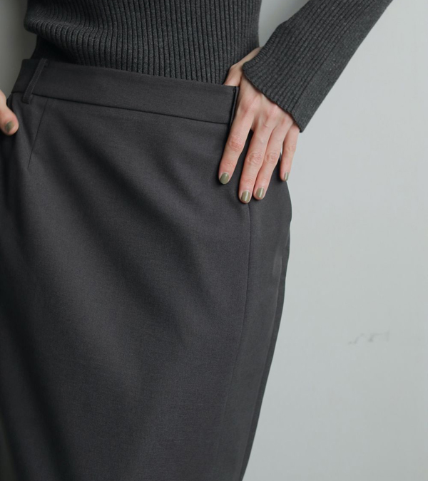 画像12: ヘザーストレッチミドルスカート　Heather Stretch Middleskirt