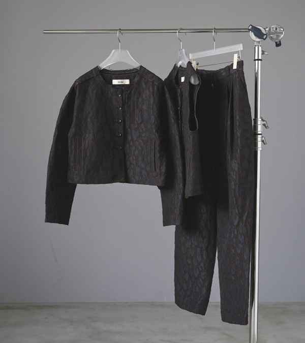 画像7: レオパードジャカードジャケット　Leopard Jacquard Jacket