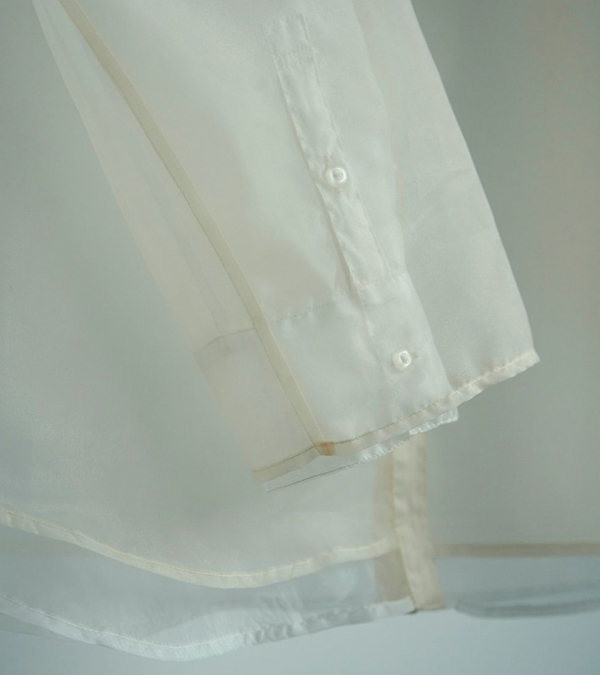 画像6: シアーレイヤードシャツ　Sheer Layered Shirts