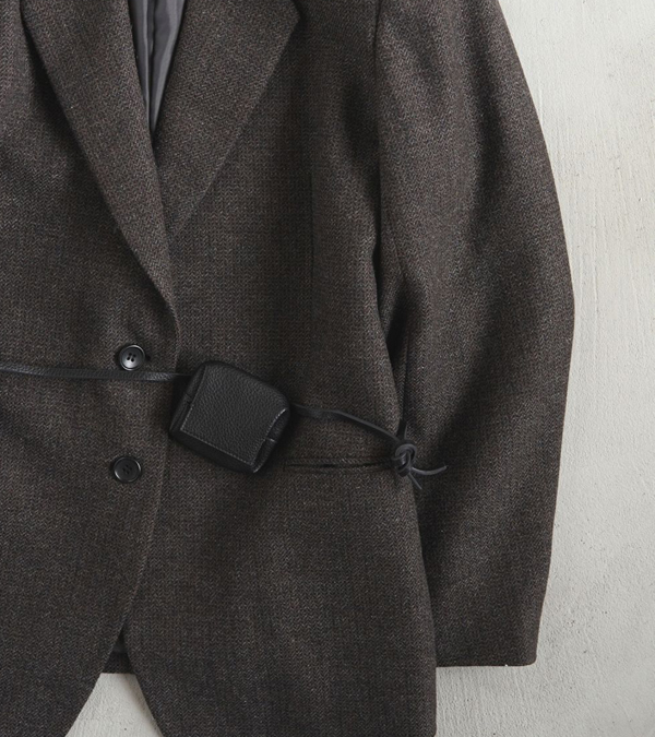 画像8: エコレザーウエストポーチ　Ecoleather Waist Pouch