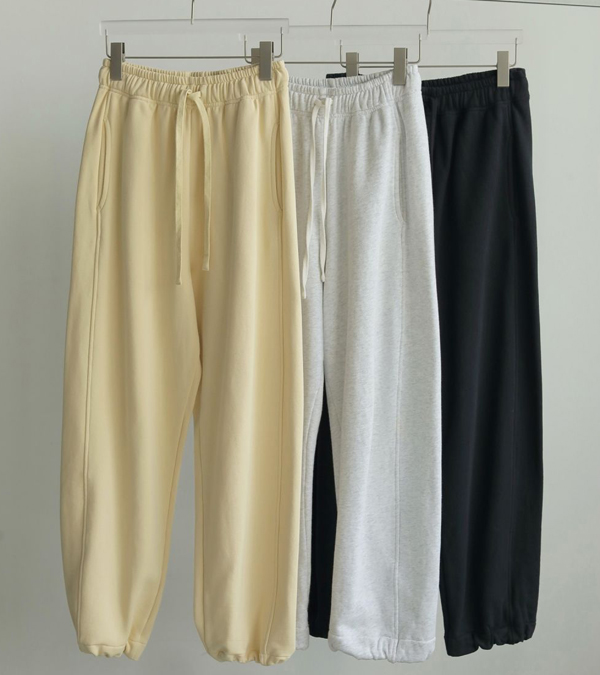 画像1: ドローストリングスウェットパンツ　Drawstring Sweat Pants
