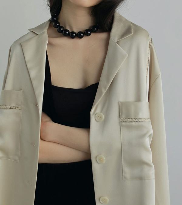 画像9: サテンテーラードシャツ　Satin Tailored Shirts