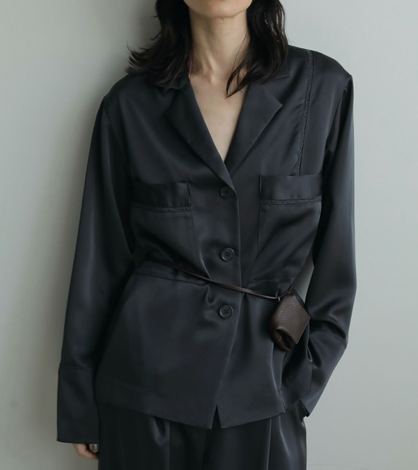 画像10: サテンテーラードシャツ　Satin Tailored Shirts