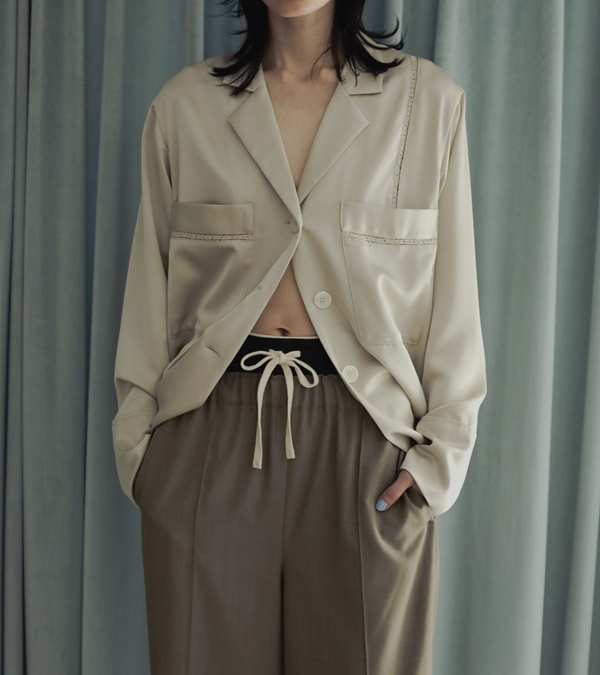 画像6: サテンテーラードシャツ　Satin Tailored Shirts