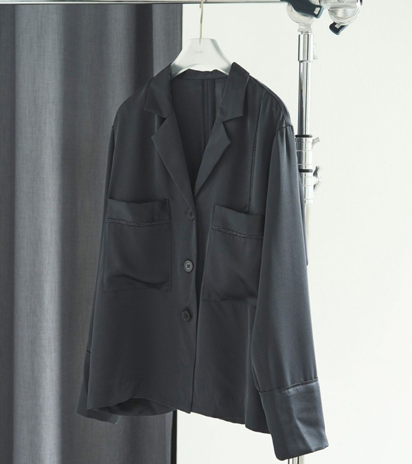 画像3: サテンテーラードシャツ　Satin Tailored Shirts