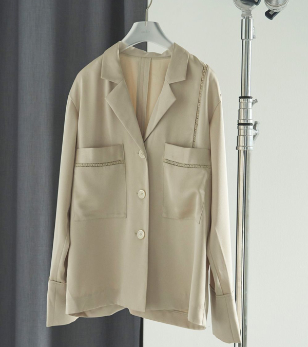 画像4: サテンテーラードシャツ　Satin Tailored Shirts