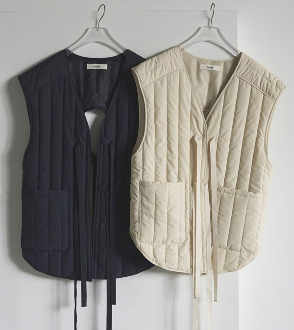 画像2: バックオープンストライプベスト　Backopen Stripe Vest