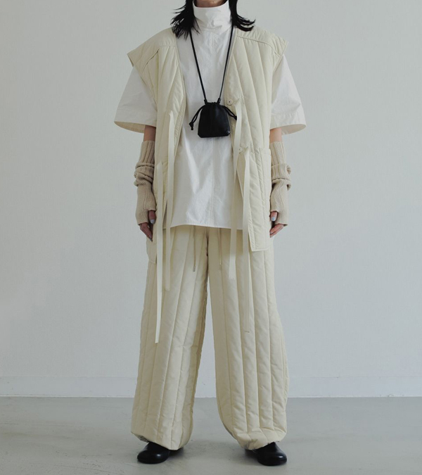 画像10: バックオープンストライプベスト　Backopen Stripe Vest