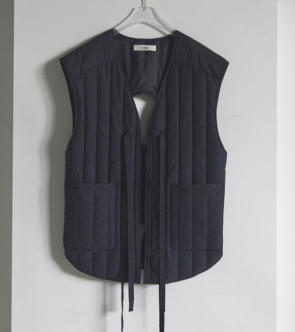 画像4: バックオープンストライプベスト　Backopen Stripe Vest