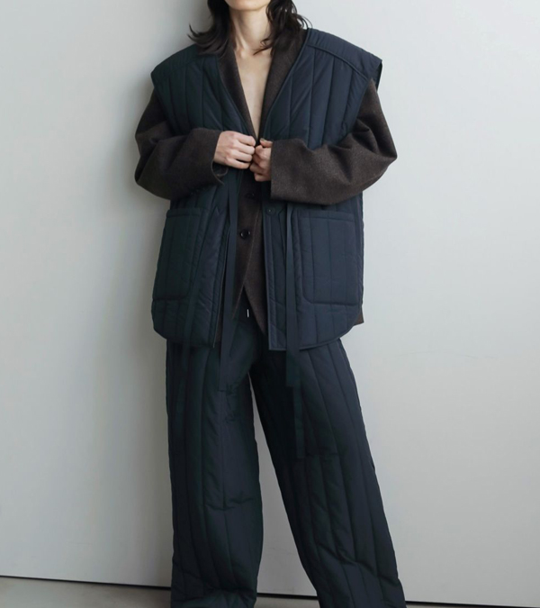 画像19: バックオープンストライプベスト　Backopen Stripe Vest