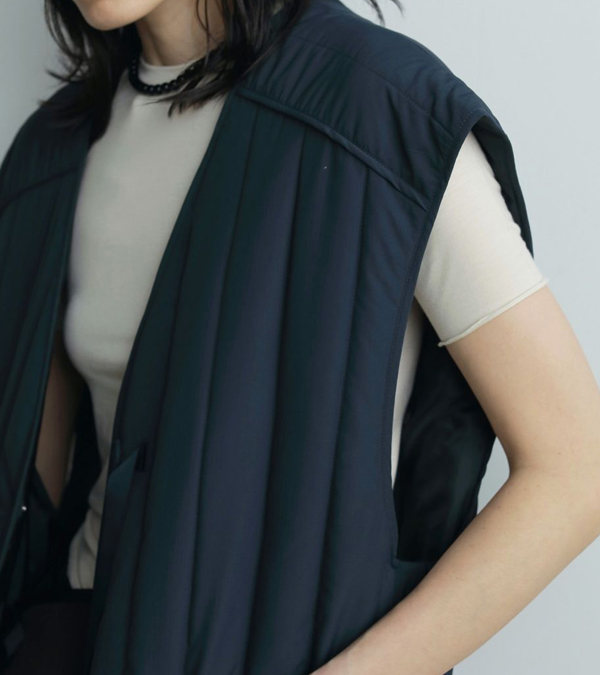 画像16: バックオープンストライプベスト　Backopen Stripe Vest