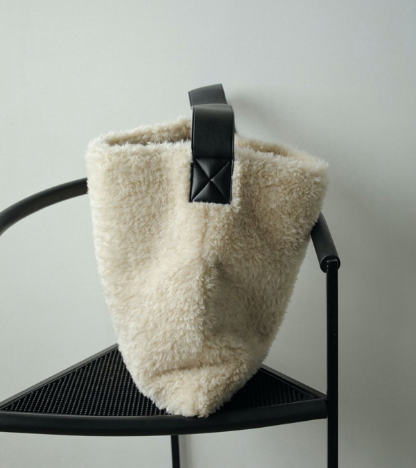 画像4: ボアトートバッグ　Boa Tote Bag