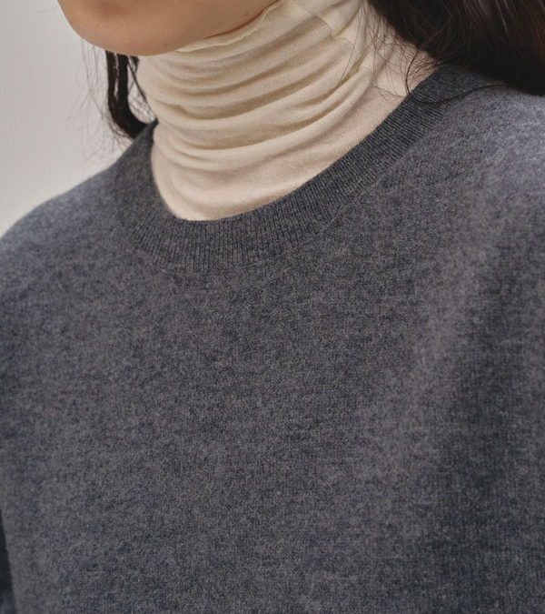 画像11: ウールカシミアシームレスニット　Wool Cashmere Seamless Knit