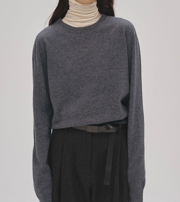 画像10: ウールカシミアシームレスニット　Wool Cashmere Seamless Knit