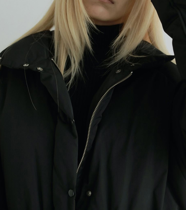 画像9: スタンドカラーダウンコート　Standcollar Down Coat