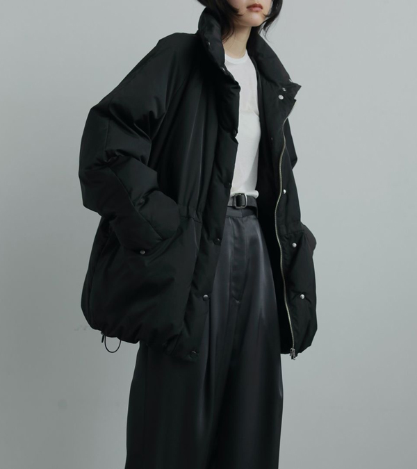 画像1: スタンドカラーダウンコート　Standcollar Down Coat