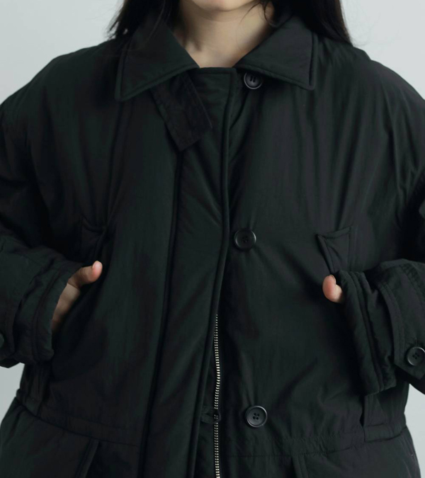 画像21: ボアカラーぺディングコート　oacollar Padding Coat