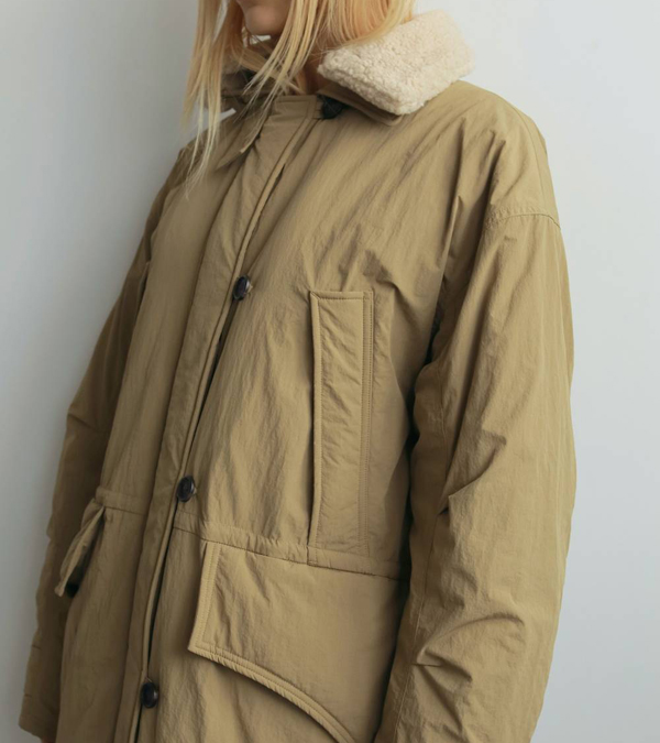 画像13: ボアカラーぺディングコート　oacollar Padding Coat